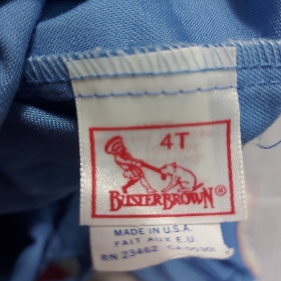 Vintage buster brown overalls 4t - Picture 4 of 4